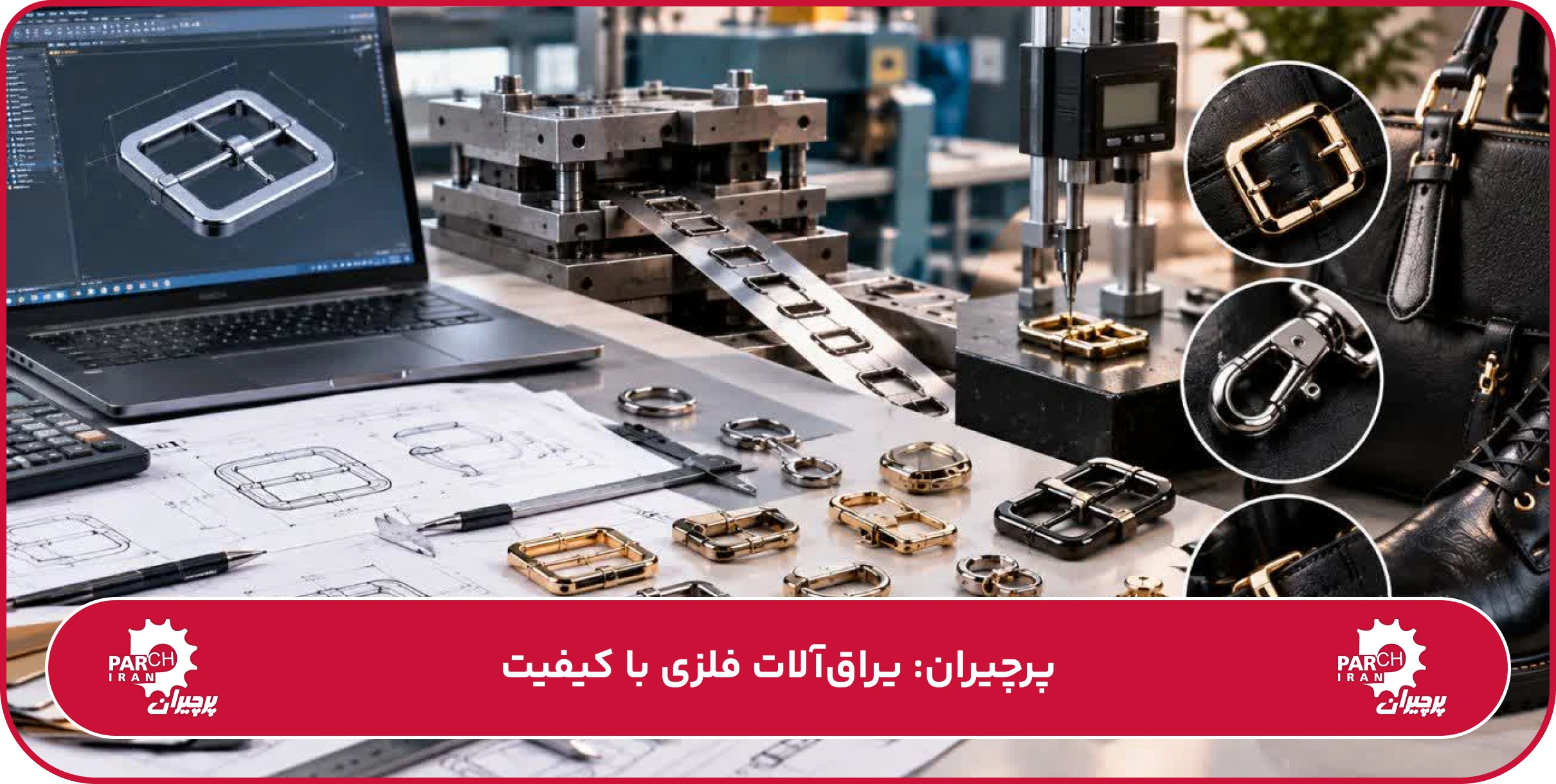 چرا دقت در طراحی و تولید یراق کیف و کفش اهمیت دارد؟